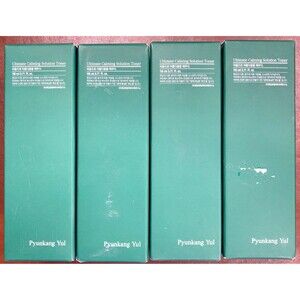 Pyunkang Yul Ultimate Calming Solution Facial Toner 4 Bottles NEW!   3.7 Fl oz